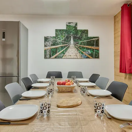 Apartment A 80m Des Pistes, Bel Pour 15 *